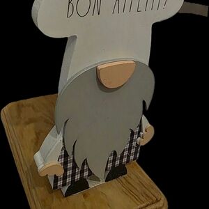 Rae Dunn Chef Figurine - White and Gray